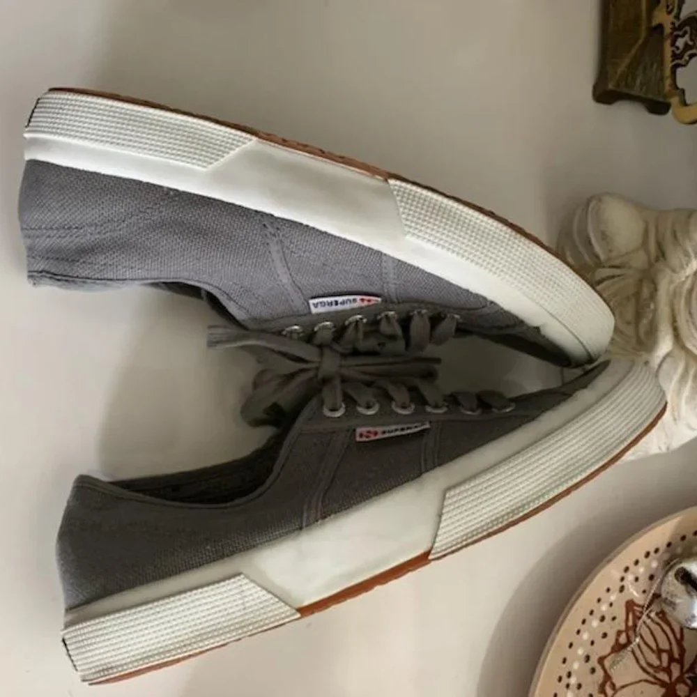 Superga Grey Sneakers